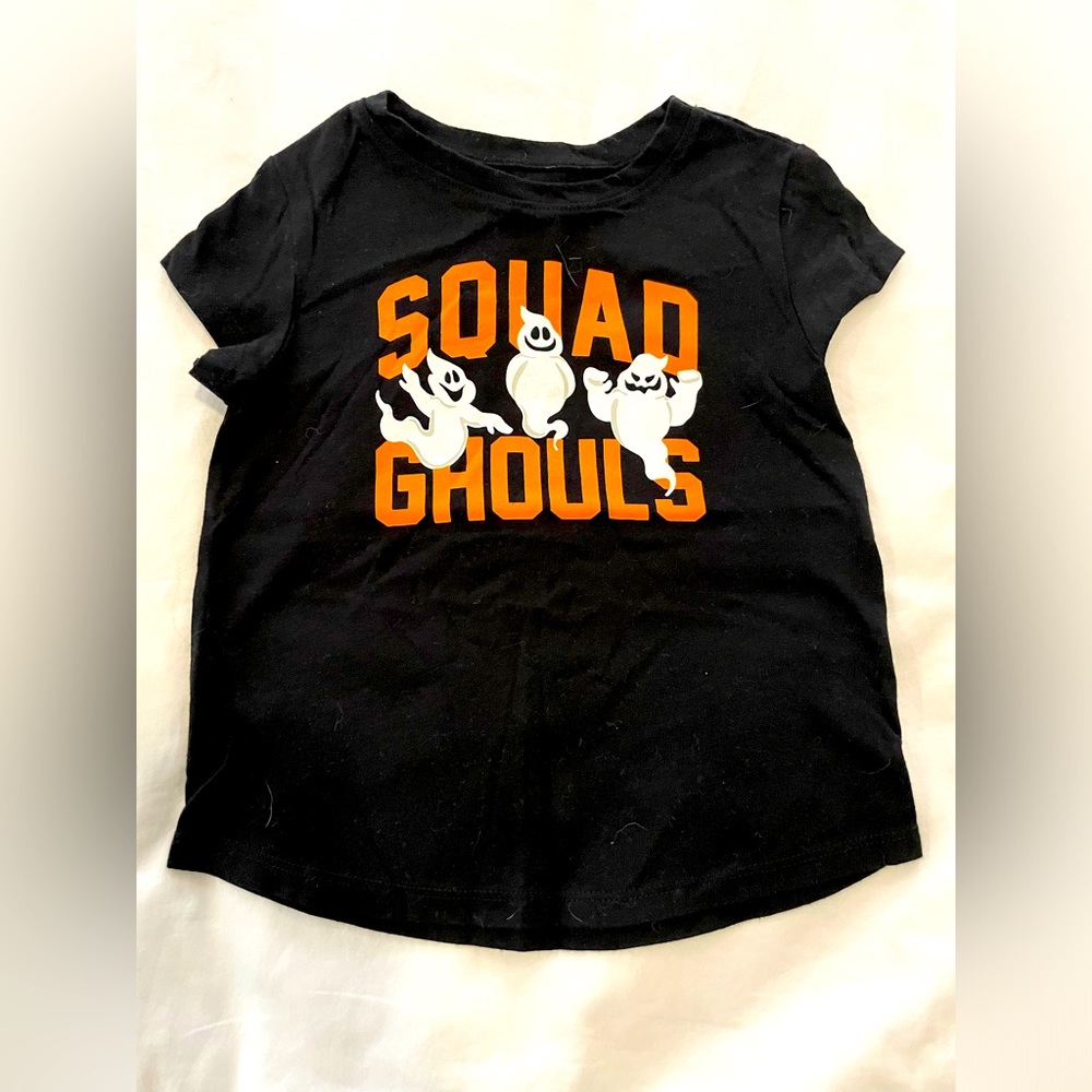 👻 SQUAD GHOULS blck tee shirt in size 2t! Never too early to shop for Halloween